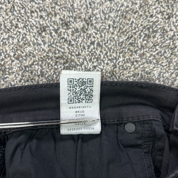 NEW True Religion Halle Super Skinny Jeans Womens 31 Black Denim USA Made Casual - Picture 15 of 16